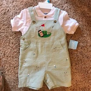 NEW Goodlad Toddler Boy 2-Piece Golf Outfit sz 24m